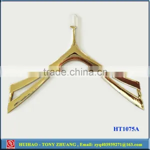 Black Color TPU Decorative Shoe Vamp,flip Flop Clip for Shoe Making HT1108 thumbnail-3