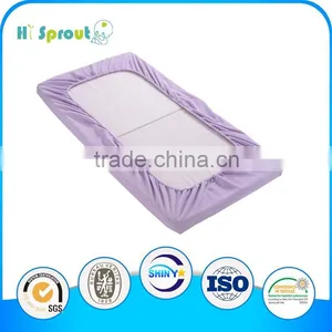 Cartoon Printing 100% Cotton Baby Bed Fitted Sheet thumbnail-1