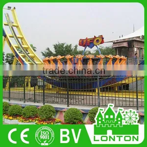 Large Rides, Thrill Rides Used Park Equipment Flying UFO Rides for Amusement Park Use thumbnail-1