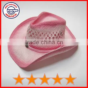 Beautiful Pink Cowboy Hat,good Quality Pink Cowgirl Hat,pink Cowboy Hat for Girl (SU-SH9740) thumbnail-1