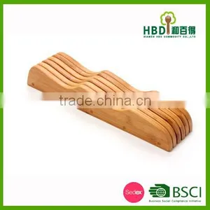 Top Grade Bamboo Knife Holder,wood Knife Block for Kitchen thumbnail-2