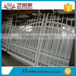 2016 New Style Luxury Wrought Iron Gate, Steel Gate Design in the Philippines on .com thumbnail-6