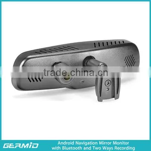 4.5inch Android System Rearview Mirror With Navigation+Google Shop+wifi+DVR+bluetooth thumbnail-5