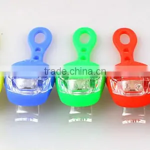 Colorful 2 Led Silicone Strobe Light on Bike, Flashing Led Light for Bike Bicycle thumbnail-2