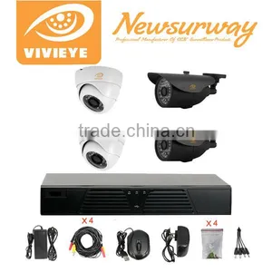 2015 New Cheap HD CMOS 720P H.264 4ch AHD DVR Kits thumbnail-1