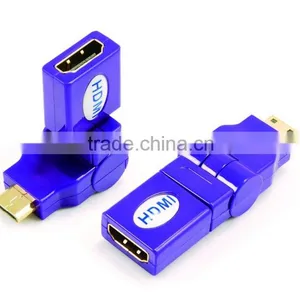 HDMI Female to MINI Male Adapter Rotating 270 Degree thumbnail-3