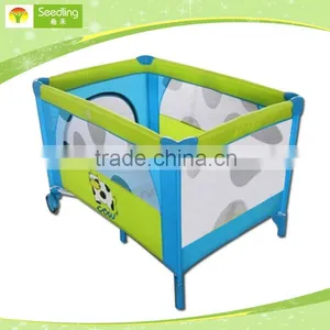 Play Pen Baby Furniture, Three Sides Mesh Baby Play Pen, Safe Baby Play Yard thumbnail-2