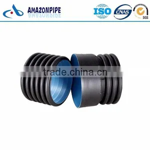DWC Plastic Pipe Drain Tube Hdpe Material Plastic Drainage System thumbnail-1