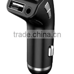 2.1A Car Charger + FM Transmitter thumbnail-1
