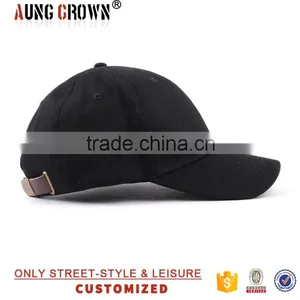 Fashionable Black Blank Golf Hats thumbnail-5
