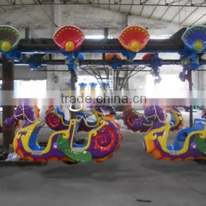 Christmas Carnival Rides New Carousel With Sea Horse for Sale thumbnail-5