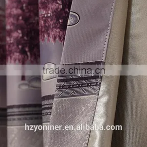 2015 Hot Sale Printed Designed No. 34 Window Curtains, Made- up Black Out Fabric in Home or Hotel thumbnail-3