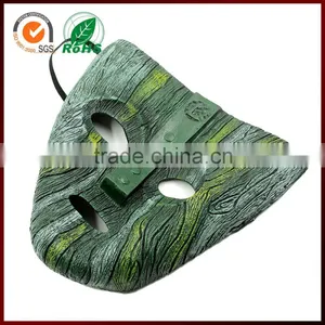 Wholesale Men's Half Face Flat Head Funny Hard Plastic Sexy Mask thumbnail-3