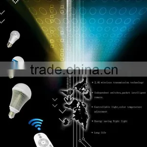 Hot New Products for 2015 2.4G Wireless Led Bulb Light/lamp thumbnail-4