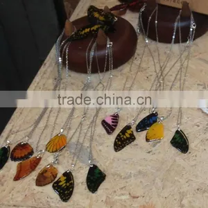Butterfly Handmade Necklace Handcrafts Necklaces for Women From Thailand thumbnail-1