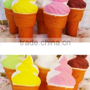 High Quality Top Imitation Artificial KFC Ice Cream Cone Fake Food Model Crafts- Yiwu Sanqi Crafts Factory thumbnail-1