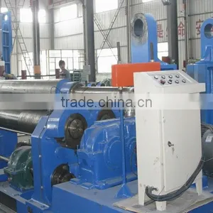 3-roller Hydraulic Symmetrical Plate Rolling Machine W11-10*2000 thumbnail-1