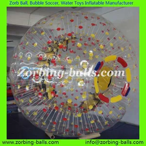 Body Zorbing Ball Soccer Zorb Ball Football Bubble Bumper Human Hamster Water Walking Roller thumbnail-4