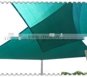 HDPE Green/ Blue Outdoor Sun Shade Sail thumbnail-1