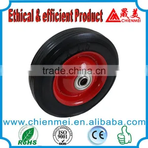 7"X1.5 Rubber Wheel/pneumatic Rubber Wheel/Diamond Pattern Wheel thumbnail-6