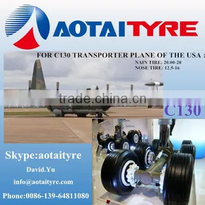 C130 TRANSPORTER PLANE Peace Dove 20.00-20 12.5-16 Military Aircraft Tires thumbnail-1