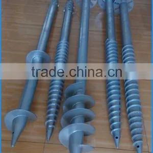 Hot Selling Carbon Steel Ground Screw for Solar Stand thumbnail-3