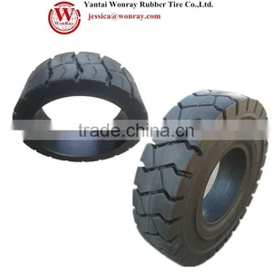 The Higher Performance Lower Maintenance Solid Rubber Industrial Tire thumbnail-1
