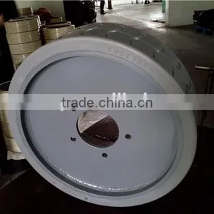 Electric Outdoor Small Hydraulic Scissor Lift Platform Tyre With Grey Rims 5 Holes thumbnail-2