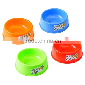 2017 Hot Sale Stylish Plastic Cute Superior Environmental Friendly Pet Dog Cat Food Bowl thumbnail-1