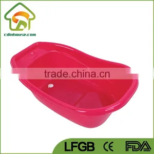 PP Plastic Standing Deep Baby Bath Tubs With Valve thumbnail-4