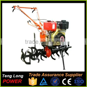 China Famer Helper 10hp Diesel Power Tiller Diesel Power Tiller Plough thumbnail-3