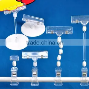 Professional Clear Plastic Paper Clip ,plastic Pop Holder thumbnail-2