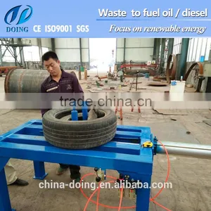Superior Tyre Doubling / Unpacking Machine for Saving Used Tires Storage Space thumbnail-1
