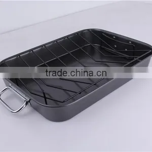 Turkey Carbon Steel Flat Bottom Adjustable Shallow Baking Pan thumbnail-1