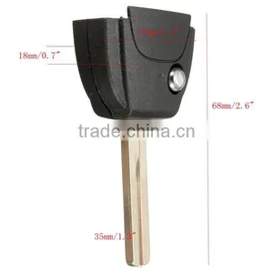 Remote Case Flip Key Head Part With Uncut Blade For VOLVO S60 S80 V70 C70 C90 thumbnail-4