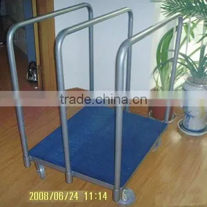 27"x36" Panel Cart With Powder Coating and 3 Removable Bars thumbnail-1