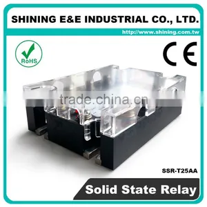 SSR-T25AA Three Phase Type AC to AC Industrial 25A AC Relay SSR thumbnail-4