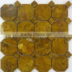 Amazing New Style BROWN GOLDEN ONYX MOSAIC TILES COLLECTIONS thumbnail-4