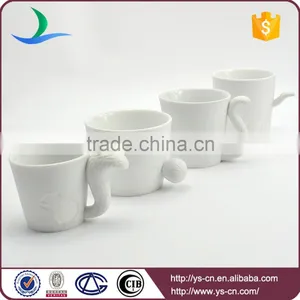 Best Selling Products White Animals Embossed Kids Ceramic Mugs thumbnail-1