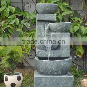 Resin Garden Tiered Spill Outdoor Water Fountains(CE/UL/SGS) thumbnail-1