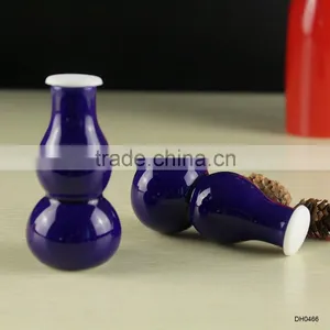 Traditional Chinese Style Calabash Shape Ceramic Spice Bottle thumbnail-1