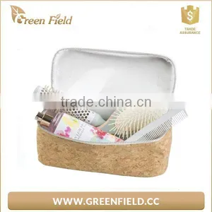 Eco Friendly Cork Cosmetic Bag,unique Natural Cork Cosmetic Makeup Bag thumbnail-4
