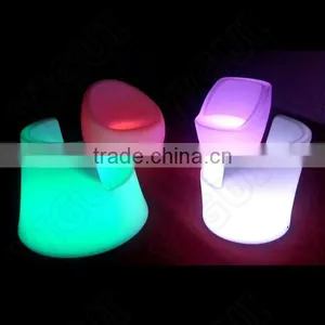 With the Music Changes Color New Comfortable Leather Bar Stool thumbnail-5