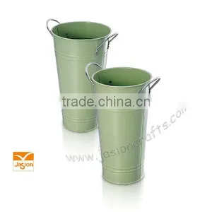 Galvanized Steel Flower Bucket thumbnail-1