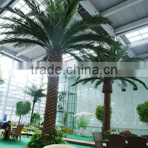 Home Garden Edging Decorative 5ft to 16ft Height Outdoor Artificial Green Plastic Palm Trees EDS06 0841 thumbnail-3