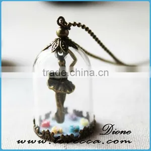 Made in China Wholesale Price Decoration Glass Dome Flower Glass Dome thumbnail-4
