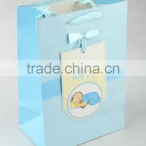 Printed Foldable Gift Bag With Card/ Shopping Paper Bag thumbnail-6