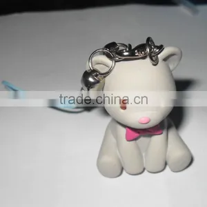 Keyring With Polyresin Mascot Decoration thumbnail-2