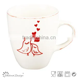 Two Tone Porcelain Mug Porcelain Mug Christmas Design thumbnail-5