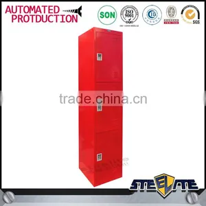 3 Door Steel Locker Cabinet Adult Storage Lockers thumbnail-1